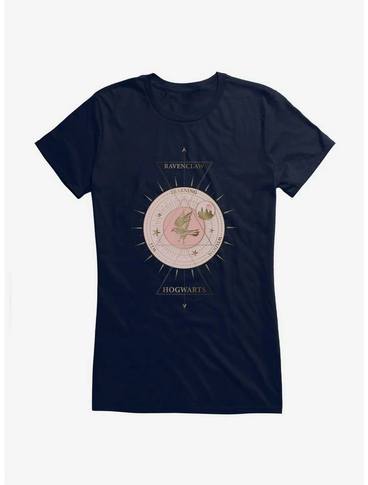 Discount ✔️ Harry Potter Ravenclaw House 🎅 Christmas Constellation 👧 Girls T-Shirt 🥰 - Image 5