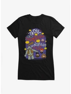 Discount 🌟 Harry Potter Troll In The Dungeon Wingardium Leviosa 👧 Girls T-Shirt ✔️