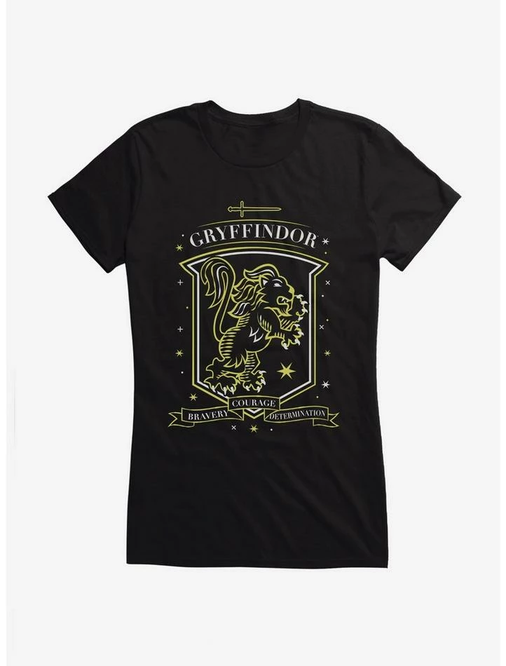 Best reviews of 👏 Harry Potter Gryffindor Sketch Shield 👧 Girls T-Shirt 🔔 - Image 2