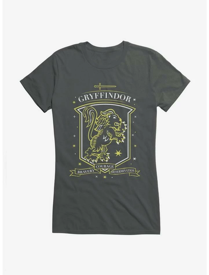 Best reviews of 👏 Harry Potter Gryffindor Sketch Shield 👧 Girls T-Shirt 🔔 - Image 3