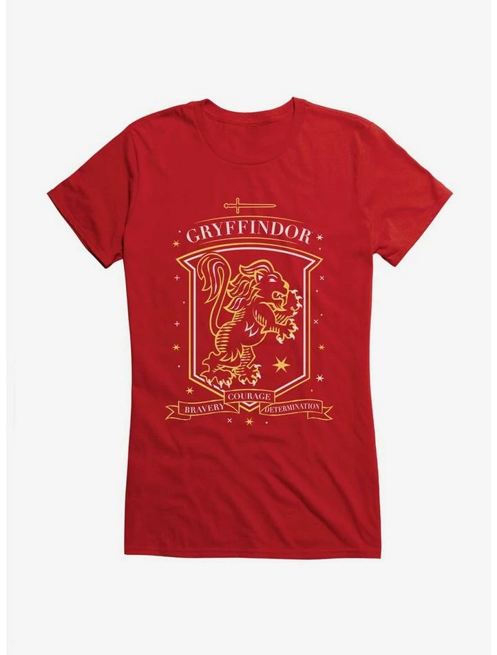 Best reviews of 👏 Harry Potter Gryffindor Sketch Shield 👧 Girls T-Shirt 🔔 - Image 6
