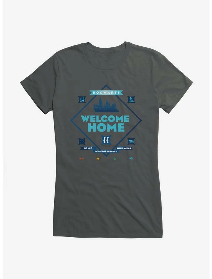 Coupon 👍 Harry Potter Hogwarts Welcome Home 👧 Girls T-Shirt 👍