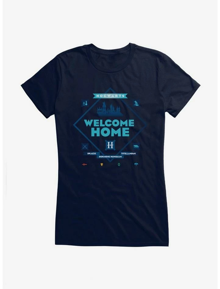 Coupon 👍 Harry Potter Hogwarts Welcome Home 👧 Girls T-Shirt 👍 - Image 5