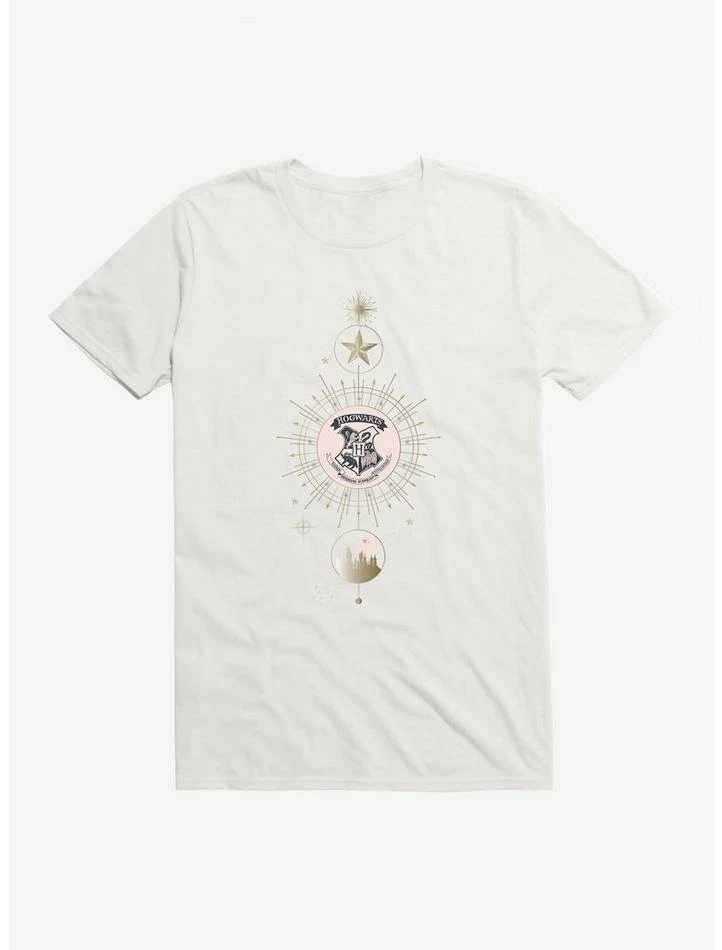 Deals โค๏ธ Harry Potter Hogwarts Black Shield ๐ Christmas T-Shirt โญ - Image 6