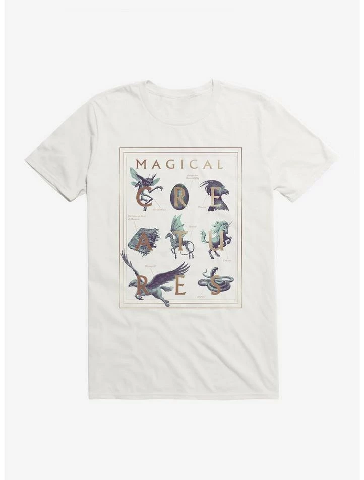Buy โค๏ธ Harry Potter Magical Creatures Logo T-Shirt ๐ - Image 6