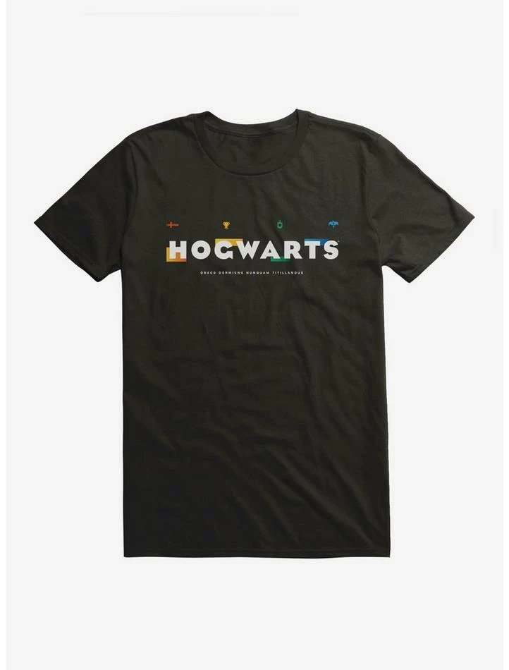 Coupon โ๏ธ Harry Potter Hogwarts Gamboard Style Logo T-Shirt ๐งจ - Image 2