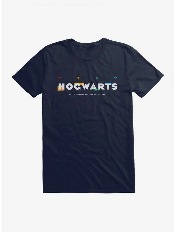 Coupon โ๏ธ Harry Potter Hogwarts Gamboard Style Logo T-Shirt ๐งจ - Image 4