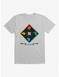 Promo ๐ Harry Potter Hogwarts Houses Diamond Logo T-Shirt ๐