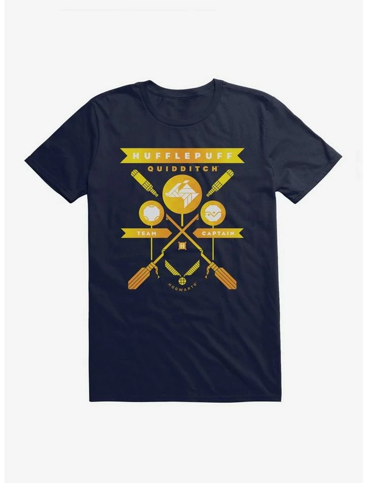 Best deal โ๏ธ Harry Potter Hufflepuff Quidditch Team Captain T-Shirt ๐ - Image 3