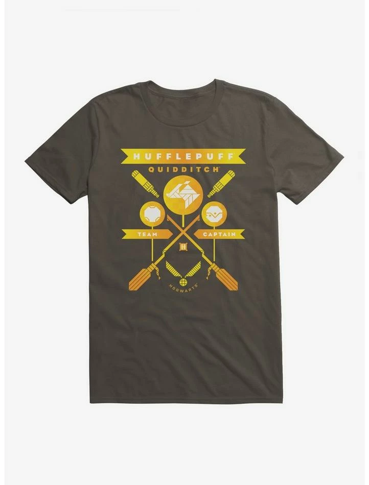 Best deal โ๏ธ Harry Potter Hufflepuff Quidditch Team Captain T-Shirt ๐ - Image 5
