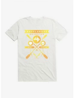 Best deal ✔️ Harry Potter Hufflepuff Quidditch Team Captain T-Shirt 🔔