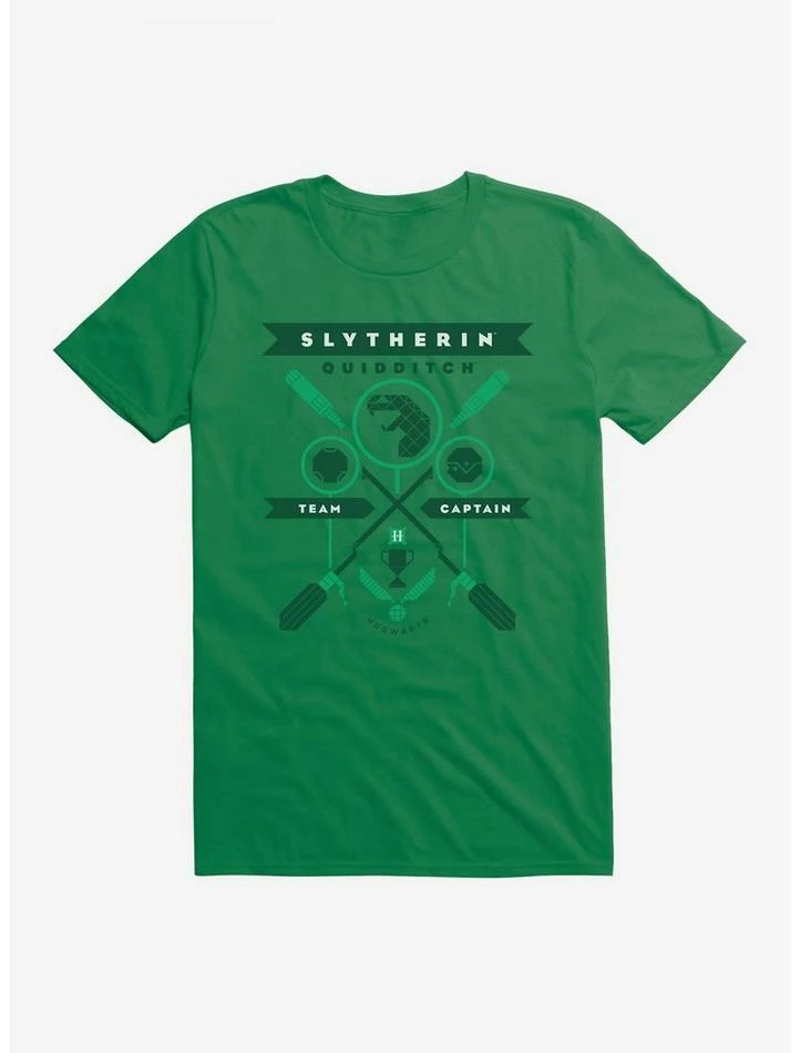 Wholesale 🎉 Harry Potter Slytherin Quidditch Team Captain T-Shirt ✨ - Image 3