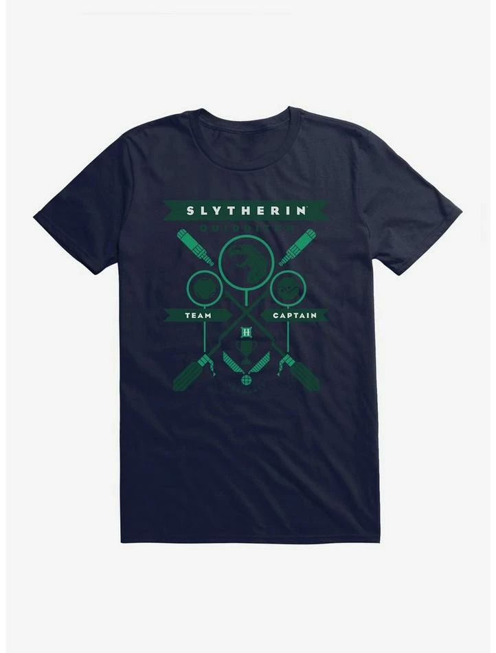Wholesale 🎉 Harry Potter Slytherin Quidditch Team Captain T-Shirt ✨ - Image 4