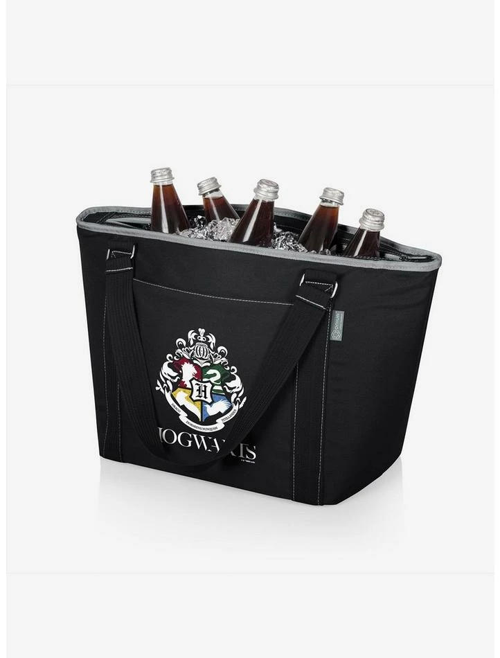Best Pirce 🥰 Harry Potter Hogwarts Crest Cooler Tote Black ⌛ - Image 2