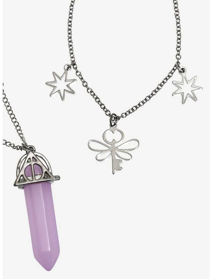 Best Sale βοΈ Harry Potter Crystal Key Necklace Set π - Image 2