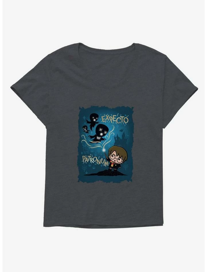 Best reviews of 🔥 Harry Potter Expecto Patronum Cartoon 👧 Girls T-Shirt Plus Size 🎁 - Image 3
