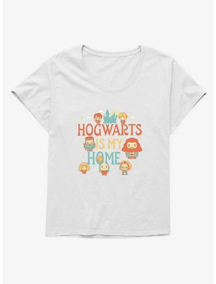 Discount โ Harry Potter Hogwarts Is My Home ๐ง Girls T-Shirt Plus Size ๐ - Image 5