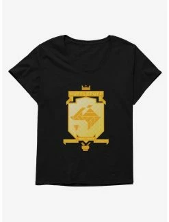 Best deal ✨ Harry Potter Gold Hufflepuff Crest 👧 Girls T-Shirt Plus Size 💯