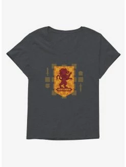 Promo 🎁 Harry Potter Gryffindor House Crest 👧 Girls T-Shirt Plus Size 🎁
