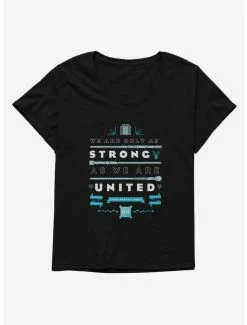Promo 🤩 Harry Potter Only As Strong As We Are United 👧 Girls T-Shirt Plus Size ❤️