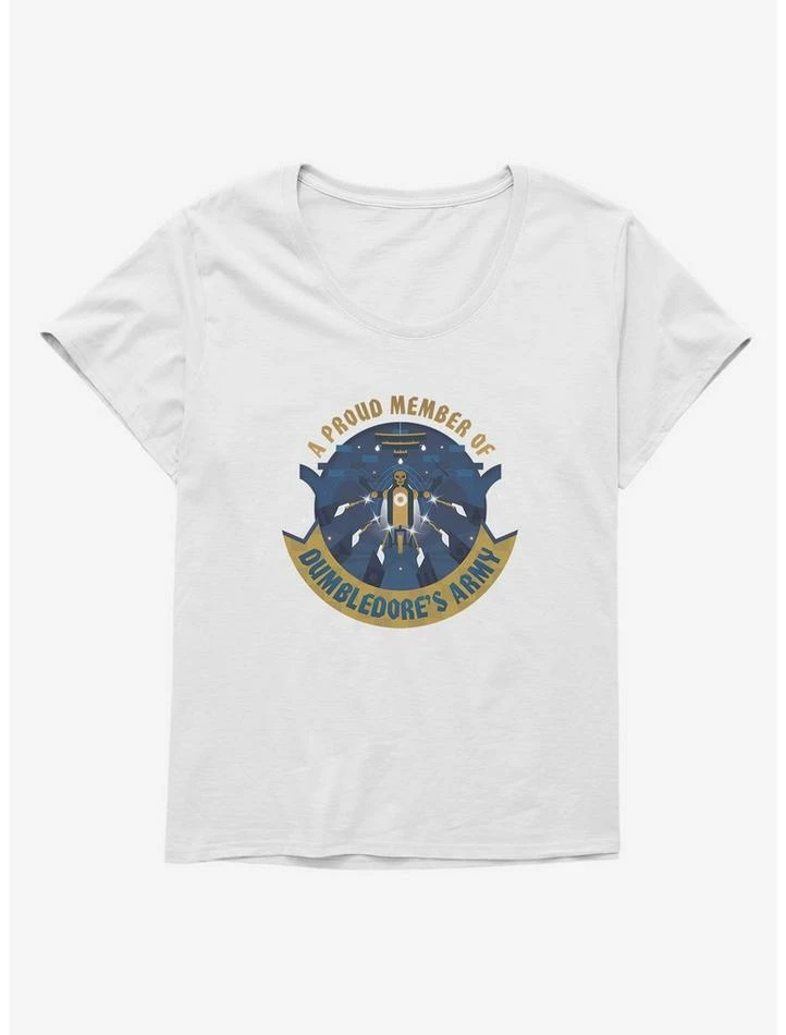 Hot Sale 🔥 Harry Potter Proud Member of Dumbledore's Army 👧 Girls T-Shirt Plus Size 🎉 - Image 5