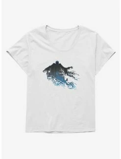 Best Pirce 💯 Harry Potter Expecto Patronum Death Eater Outline 👧 Girls T-Shirt Plus Size ✨