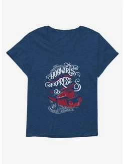 New 🎁 Harry Potter Hogwarts Express Sketch 👧 Girls T-Shirt Plus Size 😉
