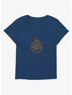 Budget 🎁 Harry Potter Hogwarts Patch 👧 Girls T-Shirt Plus Size 🥰
