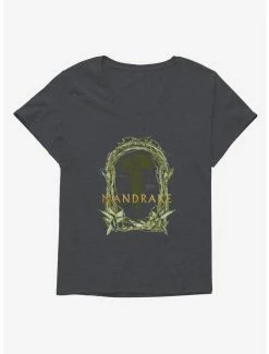 Best Sale ✔️ Harry Potter Mandrake Graphic 👧 Girls T-Shirt Plus Size 😀