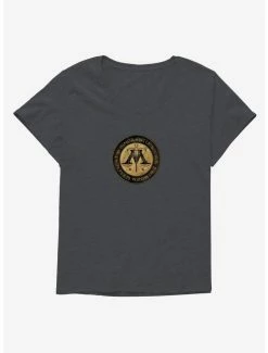 Promo 🤩 Harry Potter Ministry Of Magic Seal 👧 Girls T-Shirt Plus Size ⭐