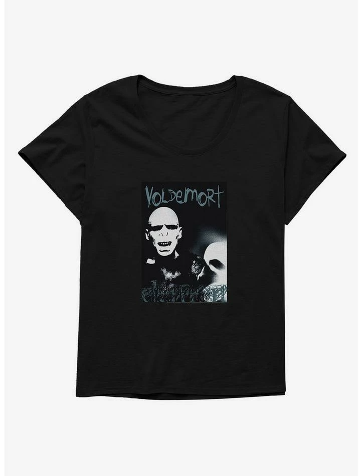 Best Pirce โ๏ธ Harry Potter Grungy Voldemort ๐ง Girls T-Shirt Plus Size โ๏ธ