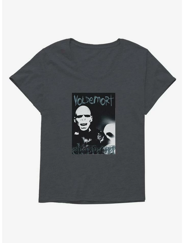 Best Pirce โ๏ธ Harry Potter Grungy Voldemort ๐ง Girls T-Shirt Plus Size โ๏ธ - Image 3
