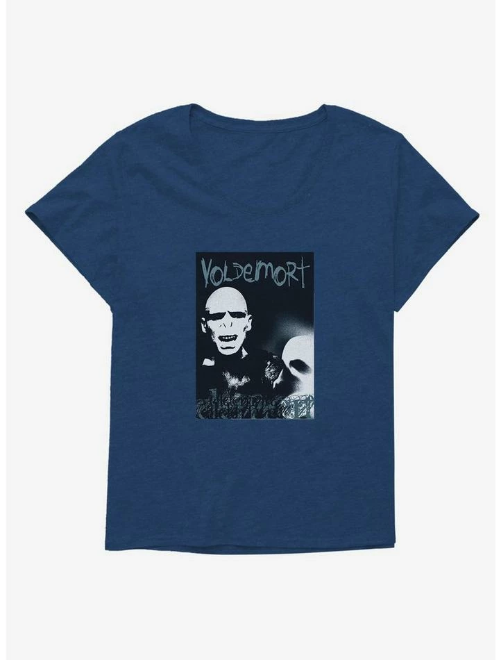 Best Pirce โ๏ธ Harry Potter Grungy Voldemort ๐ง Girls T-Shirt Plus Size โ๏ธ - Image 4