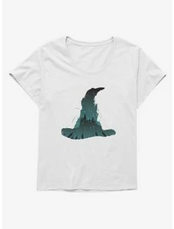 Coupon 🤩 Harry Potter Sorting Hat School 👧 Girls T-Shirt Plus Size 💯