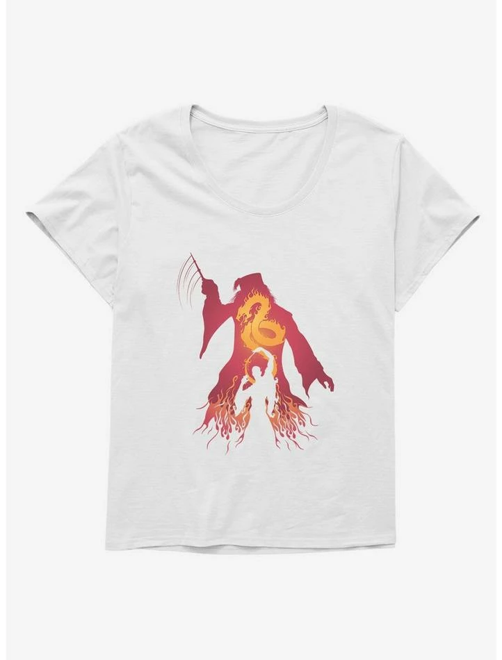 Best Pirce ๐ Harry Potter Dumbledore Versus Voldemort ๐ง Girls T-Shirt Plus Size ๐งจ - Image 5
