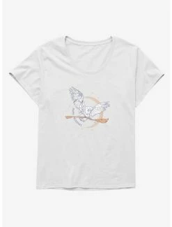 Wholesale 🔥 Harry Potter Happy Holidays Firebolt Gift 👧 Girls T-Shirt Plus Size 💯