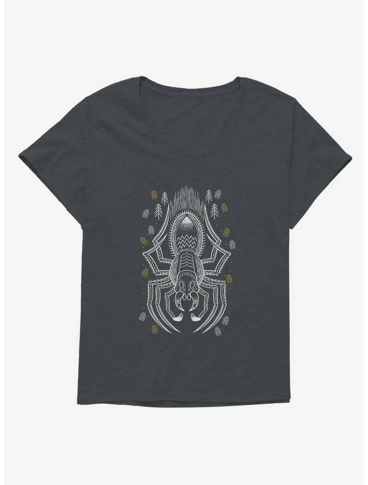 Outlet ๐ฅ Harry Potter Aragog Simple Art ๐ง Girls T-Shirt Plus Size โญ - Image 3