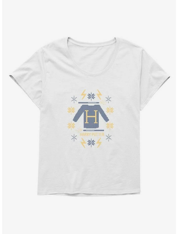 Coupon 🌟 Harry Potter Crochet 🎅 Christmas 👧 Girls T-Shirt Plus Size 😉 - Image 5
