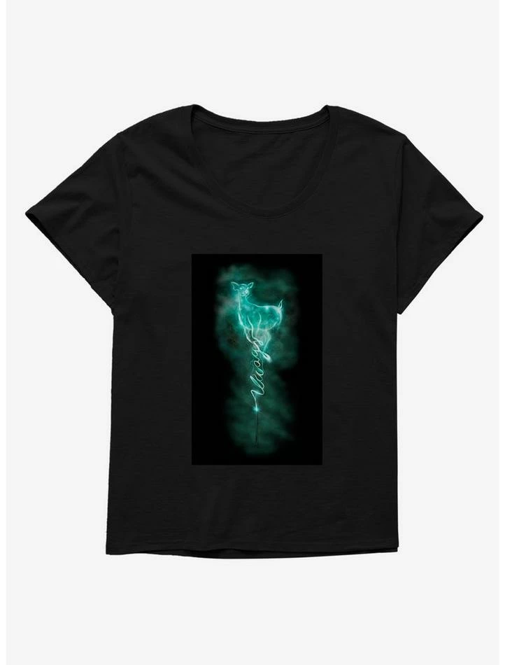 Cheap βοΈ Harry Potter Doe Patronus Wand π§ Girls T-Shirt Plus Size π - Image 2