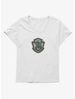 Budget 💯 Harry Potter Simple Slytherin 👧 Girls T-Shirt Plus Size 😉