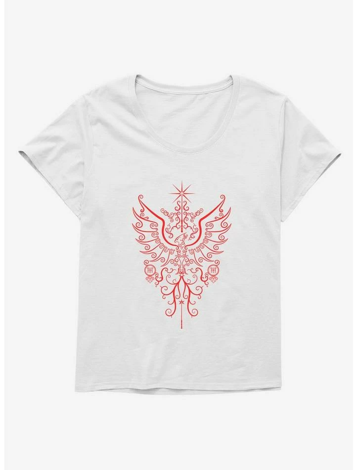 Deals ⌛ Harry Potter Fawkes Abstract 👧 Girls T-Shirt Plus Size ✨ - Image 5