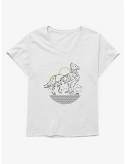 Buy ๐ Harry Potter Hippogryff Glow ๐ง Girls T-Shirt Plus Size ๐
