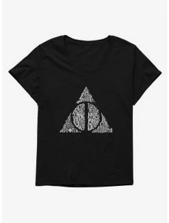 Coupon 🎉 Harry Potter Deathly Hallows Horcux Fill 👧 Girls T-Shirt Plus Size 🛒