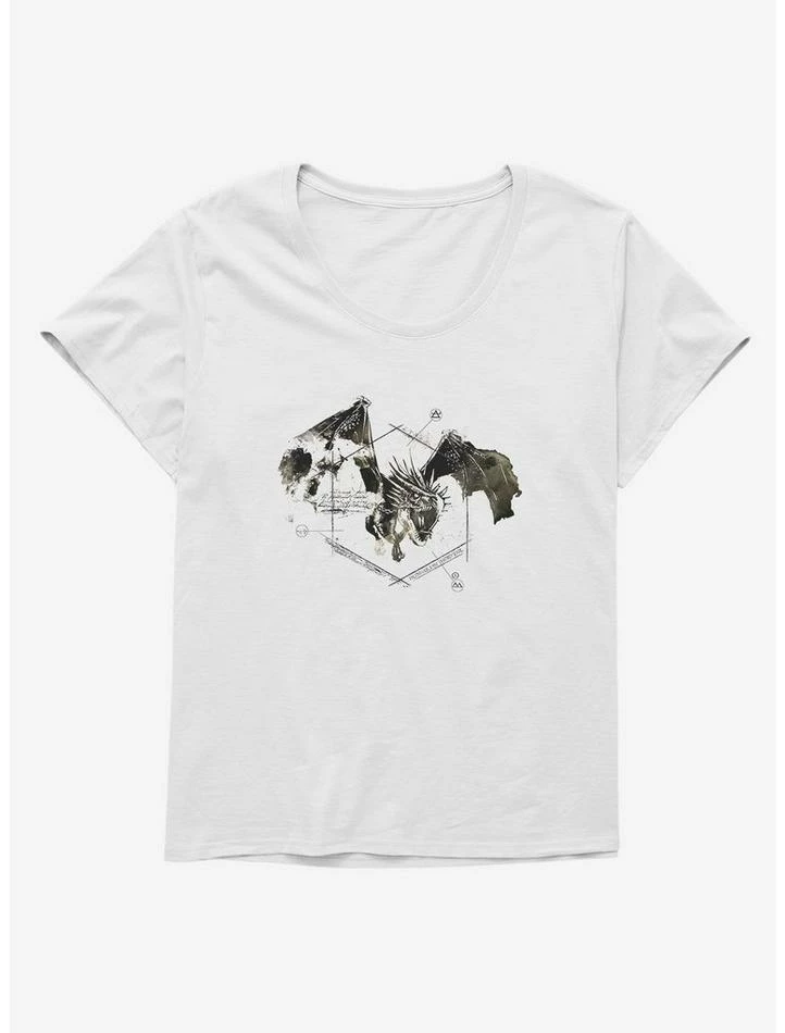 Best Pirce 👍 Harry Potter Hungarian Horntail 👧 Girls T-Shirt Plus Size 🌟 - Image 5