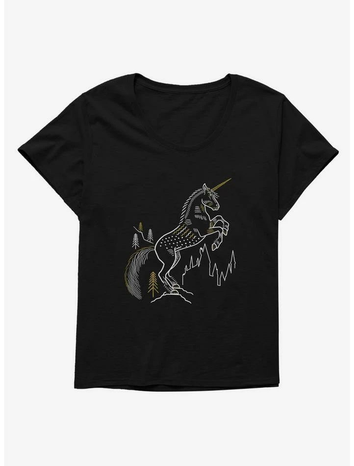 Buy ๐ Harry Potter Simple Unicorn ๐ง Girls T-Shirt Plus Size โจ
