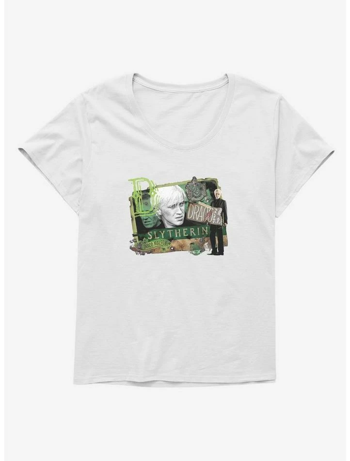 Discount 😉 Harry Potter Draco Malfoy Of Slytherin 👧 Girls T-Shirt Plus Size 😉 - Image 5