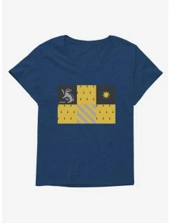 Promo 😉 Harry Potter Hufflepuff Palette 👧 Girls T-Shirt Plus Size ⌛