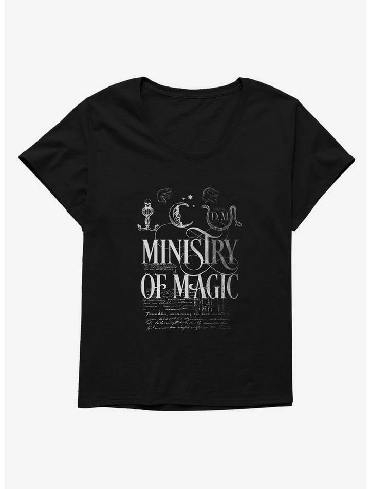 Buy ๐ฅ Harry Potter Ministry Of Magic Icons ๐ง Girls T-Shirt Plus Size ๐ - Image 2