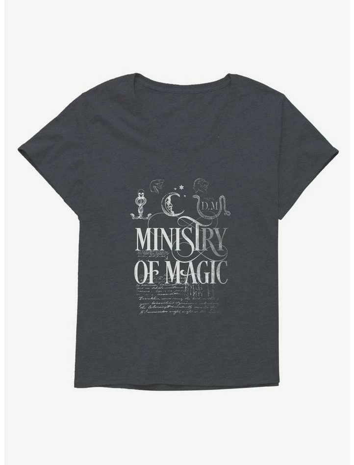 Buy ๐ฅ Harry Potter Ministry Of Magic Icons ๐ง Girls T-Shirt Plus Size ๐ - Image 3