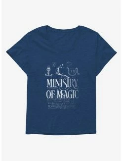 Buy ๐ฅ Harry Potter Ministry Of Magic Icons ๐ง Girls T-Shirt Plus Size ๐